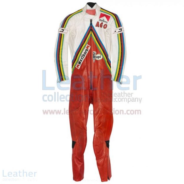 Customize Giacomo Agostini MV Agusta GP 1975 Race Suit for ¥100,688.0