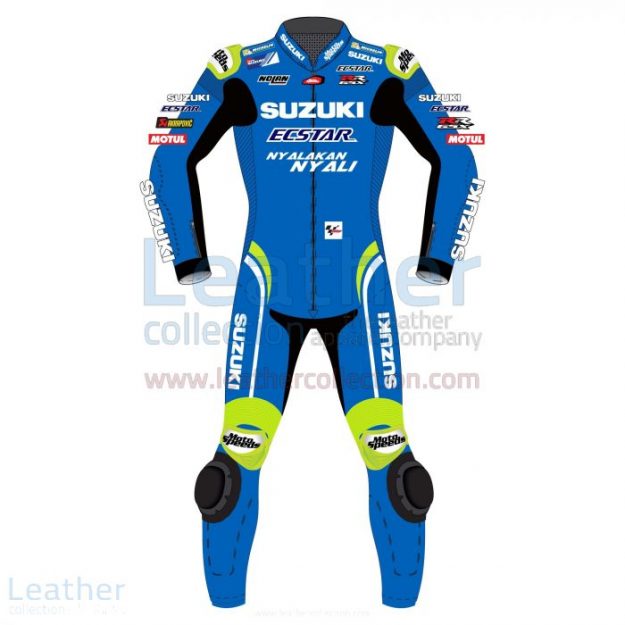 Customize Alex Rins Suzuki MotoGP 2018 Leather Suit for $899.00