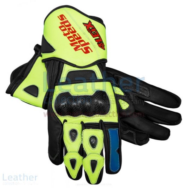 Pick up Now Aleix Espargaro 2015 Motorbike Race Gloves for $250.00