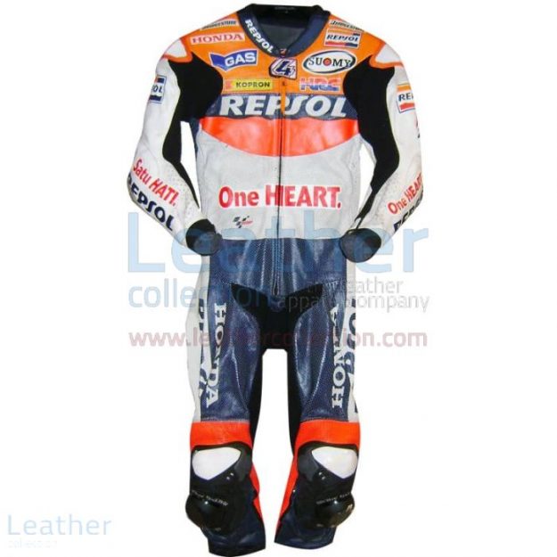Claim Online Andrea Dovizioso Repsol Honda 2010 MotoGP Leathers for A$
