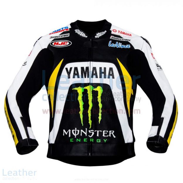 Pick it up Ben Spies Yamaha Monster 2010 Leather Jacket for SEK3,256.0