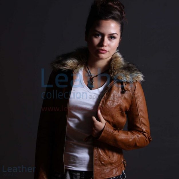 Claim Billy Leather Jacket Women for CA$628.80 in Canada