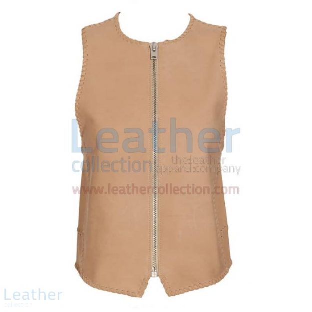 Grab Now Braided Fashion Leather Vest for SEK1,311.20 in Sweden