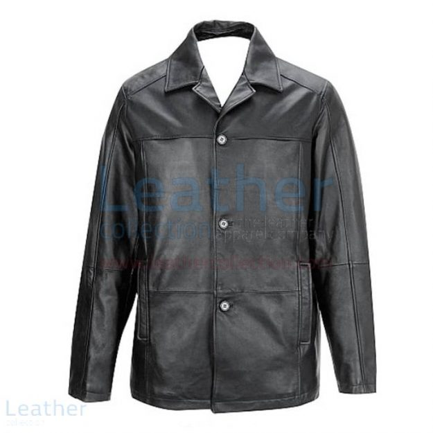 Grab Buttoned Front Lambskin Thinsulate Jacket for $225.00