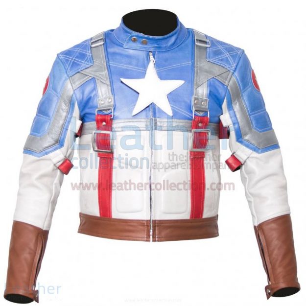 Purchase Now Captain America The First Avenger Leather Jacket for CA$5