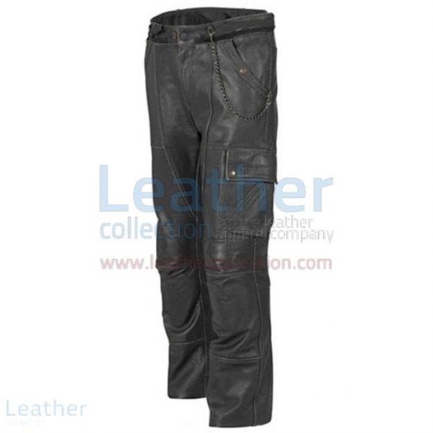 Buy Now Jeans Style Low Rise Leather Pants for CA$178.16 in Canada