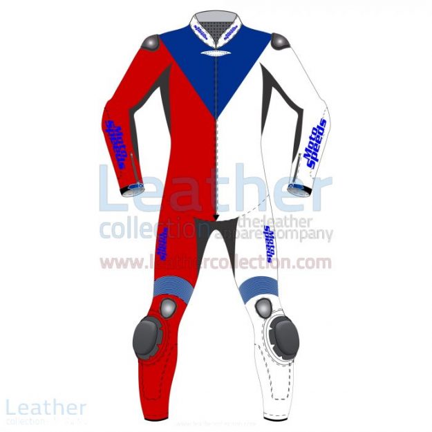 Purchase Now Czech Republic Flag Moto Leathers for ¥89,600.00 in Japa