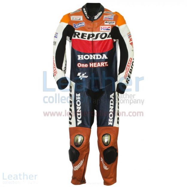 Purchase Now Dani Pedrosa 2012 Honda Repsol One Heart Race Suit for A$