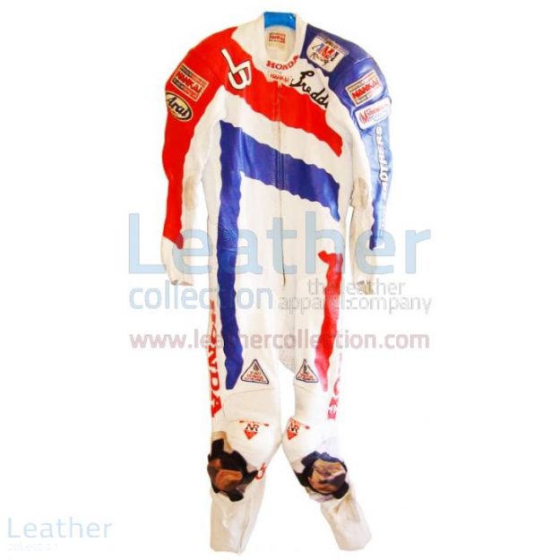 Get Now Freddie Spencer Honda Motorcycle AMA 1991 Leathers for ¥100,6