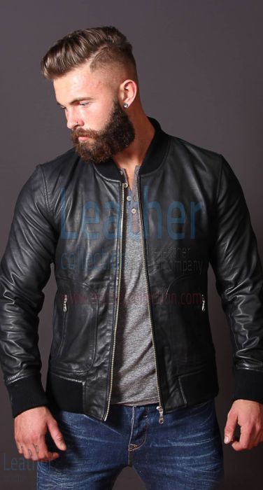 Get Now Heritage Leather Jacket For Men for SEK4,928.00 in Sweden