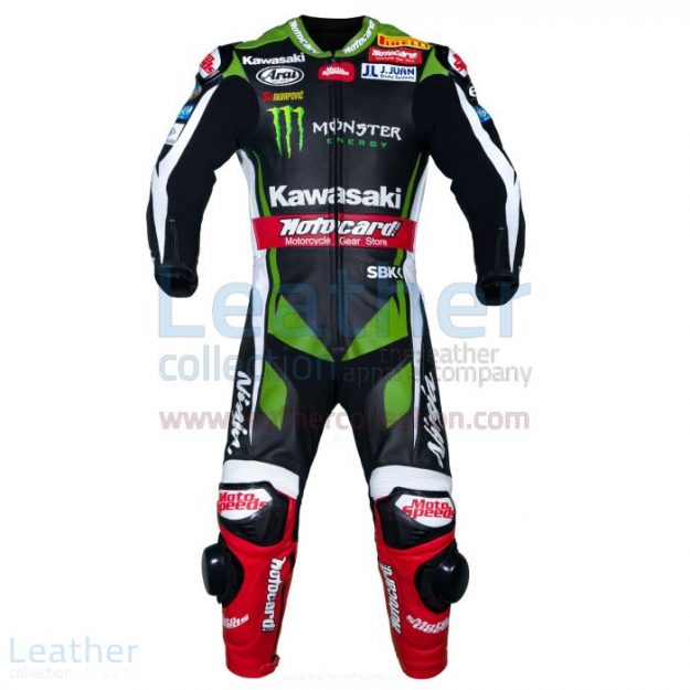 Claim Now Jonathan Rea Kawasaki WSBK 2017 Racing Suit for $899.00