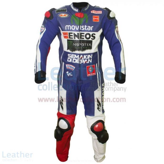 Online einkaufen Jorge Lorenzo 2014 Movistar Yamaha Leder