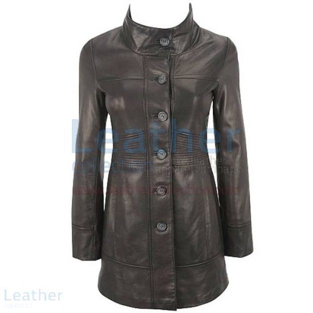 Pick it up Ladies 3/4 Length Coat With Trapunto Stitched Waist for CA$