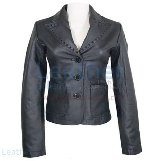 Order Now Ladies Fashion Coat Black for $220.00