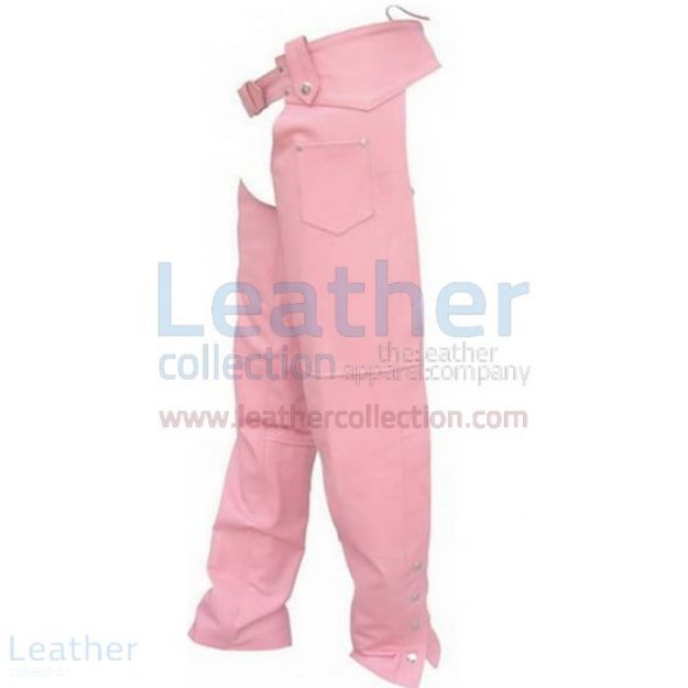 Offering Ladies Pink Leather Chaps for ¥16,688.00 in Japan