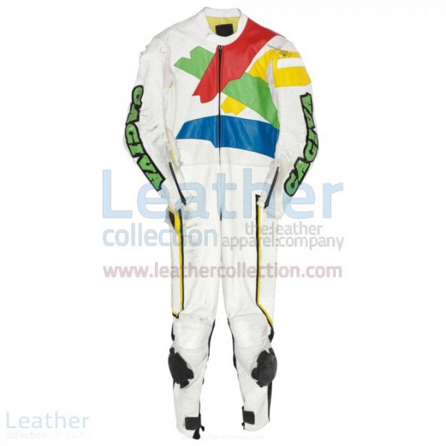 Offering Marco Lucchinelli Cagiva GP 1985 Race Suit for A$1,213.65 in