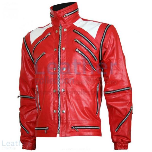 Pick it up Michael Jackson Beat It Leather Jacket for $365.00