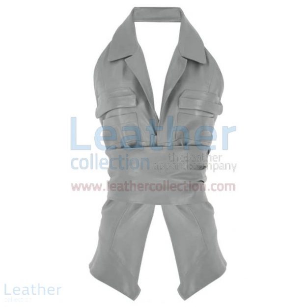 Claim Naked Belted Fashion Leather Vest for $149.00