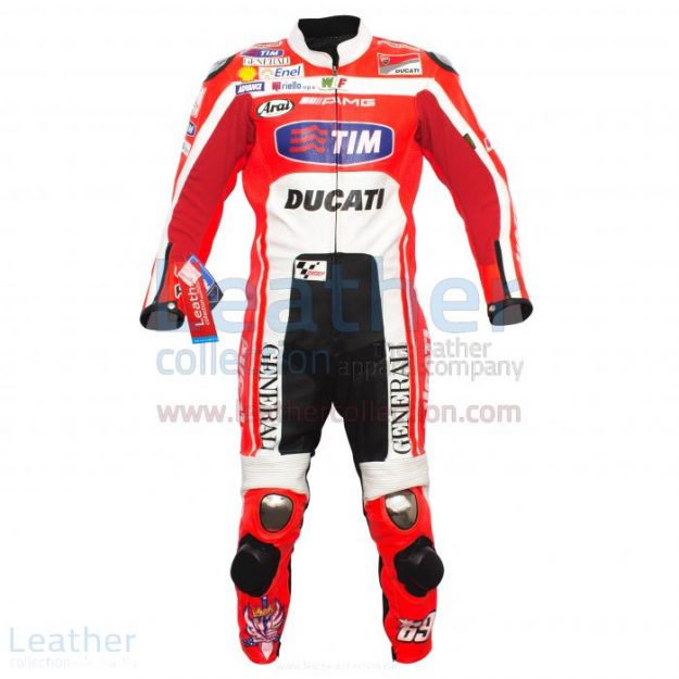Customize Online Nicky Hayden Ducati MotoGP 2012 Race Leather Suit for