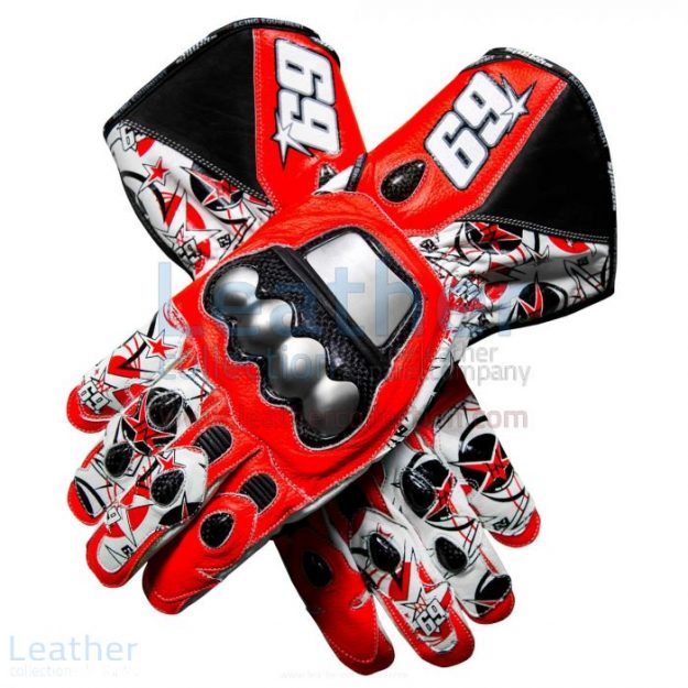Get Now Nicky Hayden GP 2013 Motorbike Gloves for $299.00