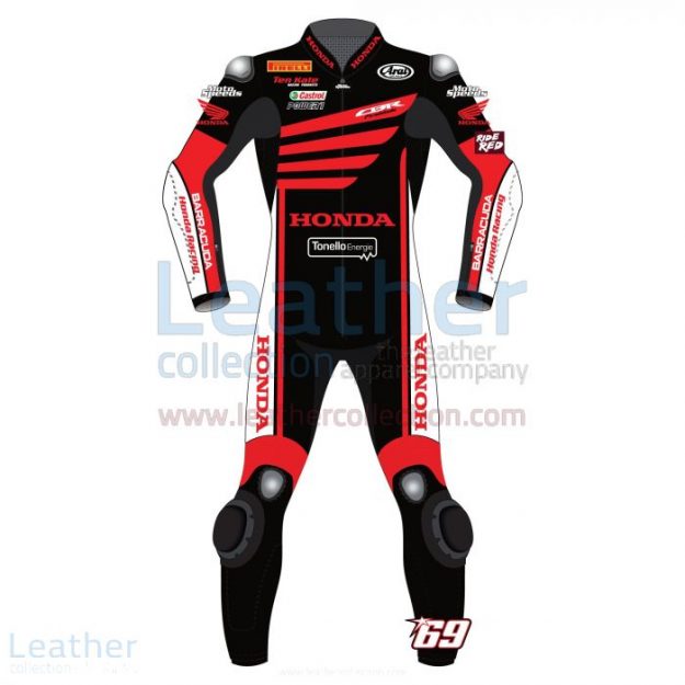 Get Online Nicky Hayden WSBK Winter Test Honda 2015 Motorcycle Suit fo