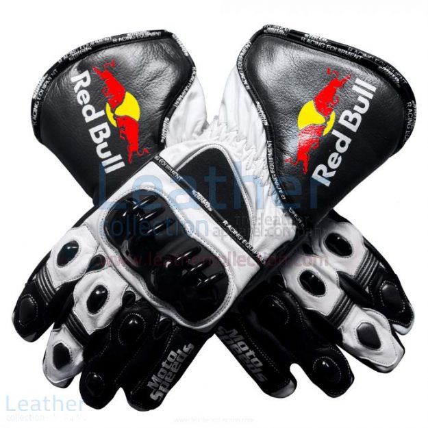 Purchase Now Red Bull Motorcycle Leather Gloves for SEK2,200.00 in Swe
