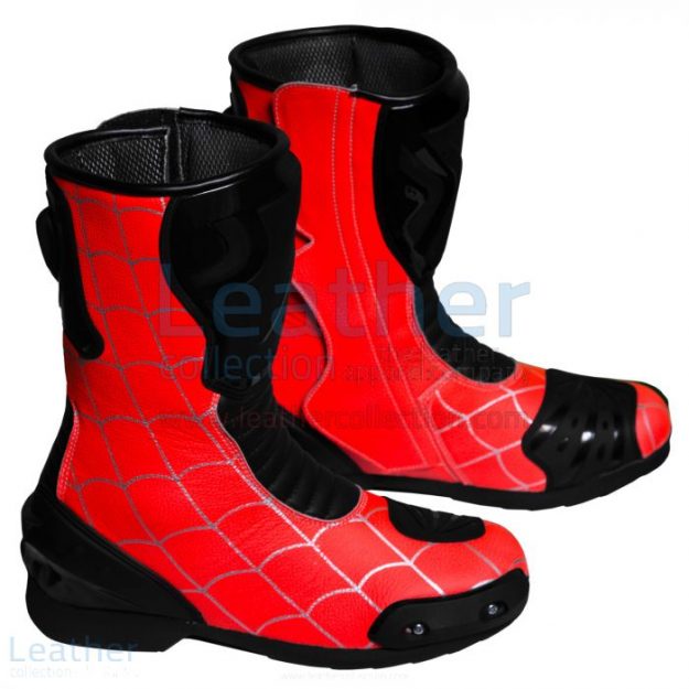 Get Spiderman Motorbike Racing Boots for SEK2,200.00 in Sweden