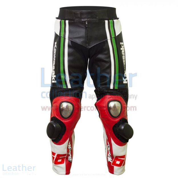 Customize Tom Sykes Kawasaki 2015 SBK Leather Pants for CA$589.50 in C