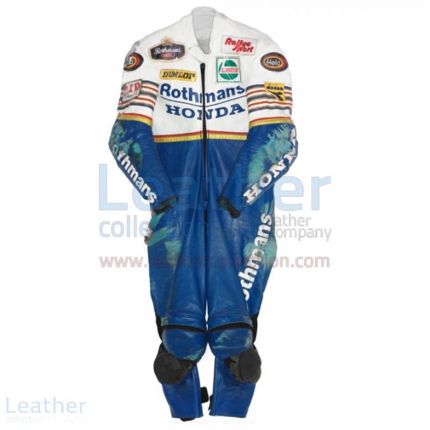 Toni Mang Rothmans Honda GP 1987 Rennanzug | Honda-Rennbekleidung