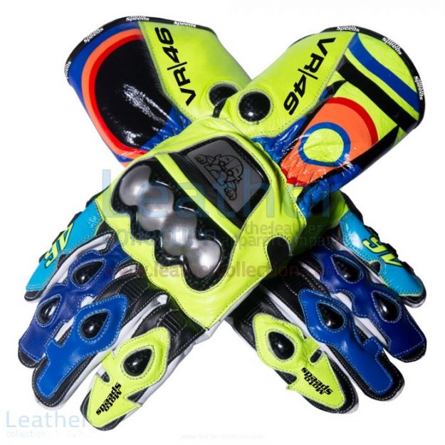 Get Now Valentino Rossi 2016 MotoGP Race Gloves for SEK2,200.00 in Swe