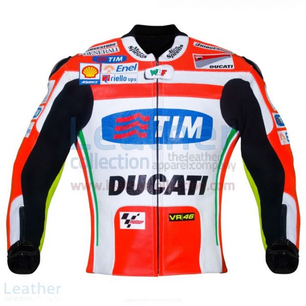 Purchase Online Valentino Rossi Ducati Corse Leather Jacket for A$573.