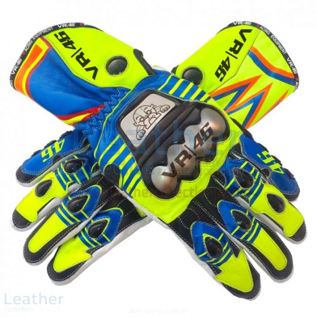 Get Now Valentino Rossi MotoGP 2015 Race Gloves for $250.00