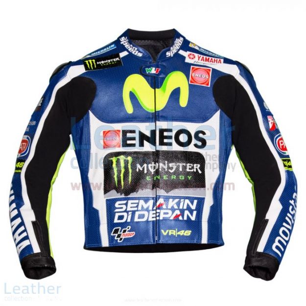 Order Now Valentino Rossi Movistar Yamaha 2016 MotoGP Race Jacket for