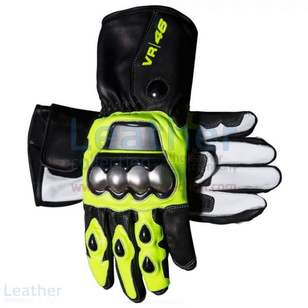 Buy Now Valentino Rossi VR46 Racing Gloves for $190.00