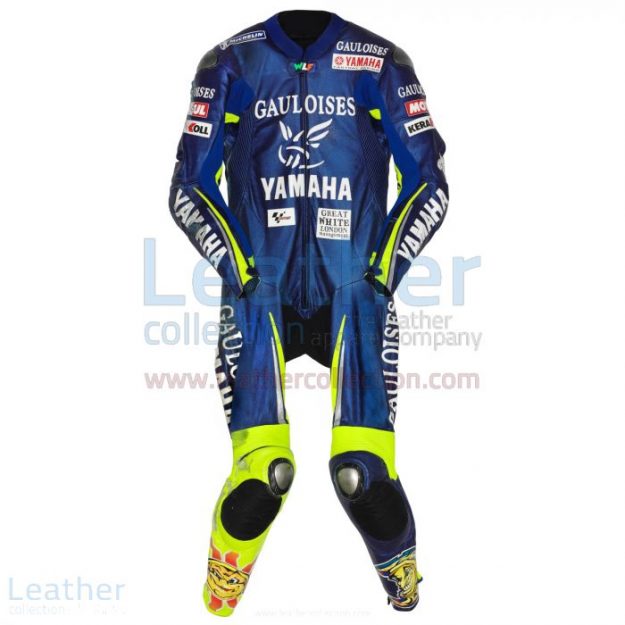 Pick Valentino Rossi Yamaha MotoGP (Spain) 2005 Leathers for CA$1,177.