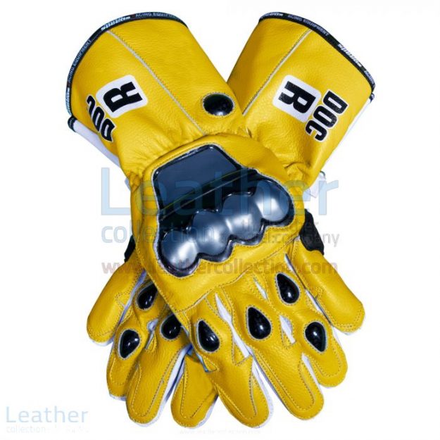 Shop Now Valentino Rossi Yamaha MotoGP 2006 Racing Gloves for SEK2,200