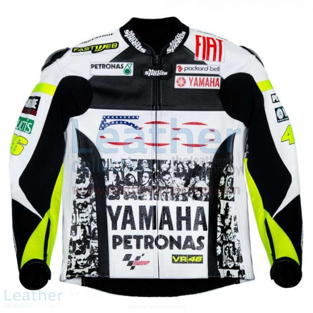 Customize Online Valentino Rossi Yamaha Petronas Jacket for $450.00