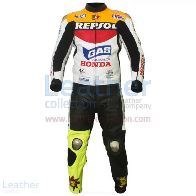 Claim Now Valentino Rossi Repsol Honda MotoGP 2003 Leathers for ¥100,