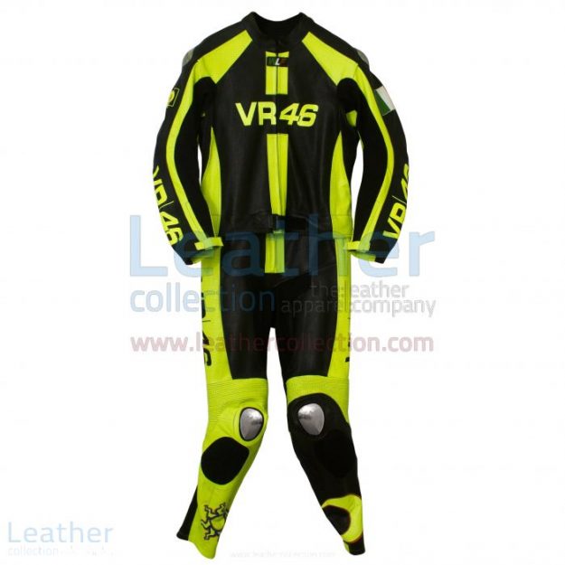 Grab Online VR46 Valentino Rossi Motorcycle Race Suit for SEK7,480.00