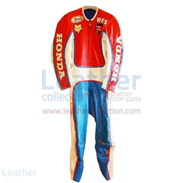 Order Now Wes Cooley Honda AMA Motorcycle Leathers for SEK7,911.20 in