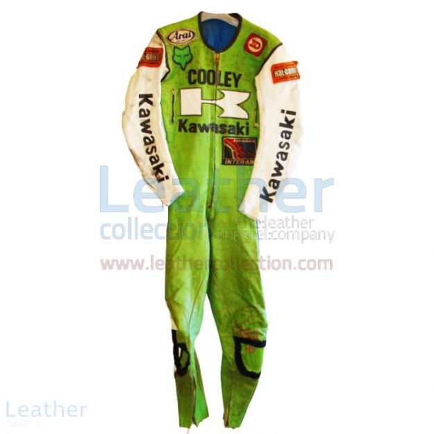 Claim Wes Cooley Kawasaki AMA 1983 Leather Suit for ¥100,688.00 in Ja