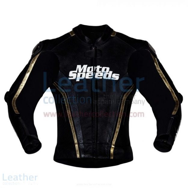 Protective Gears | Whiz Tech Leather Motorcycle Jacket | Moto Speeds