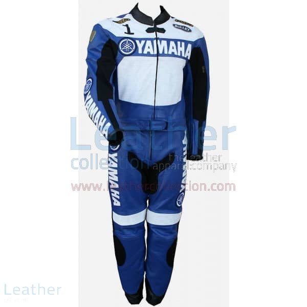 Shop Now Yamaha Racing Leather Suit Blue / White for CA$1,113.50 in Ca