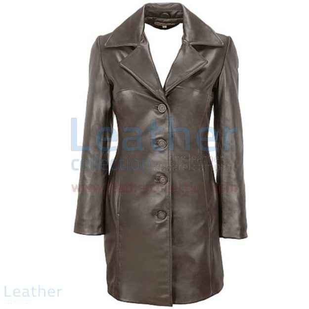 LONG WOMEN TRENCH COAT WITH THINSULATE LINING