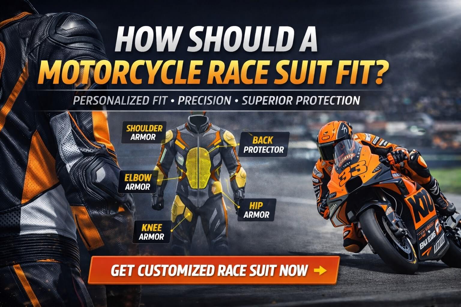 How Should A Motorcycle Race Suit Fit?