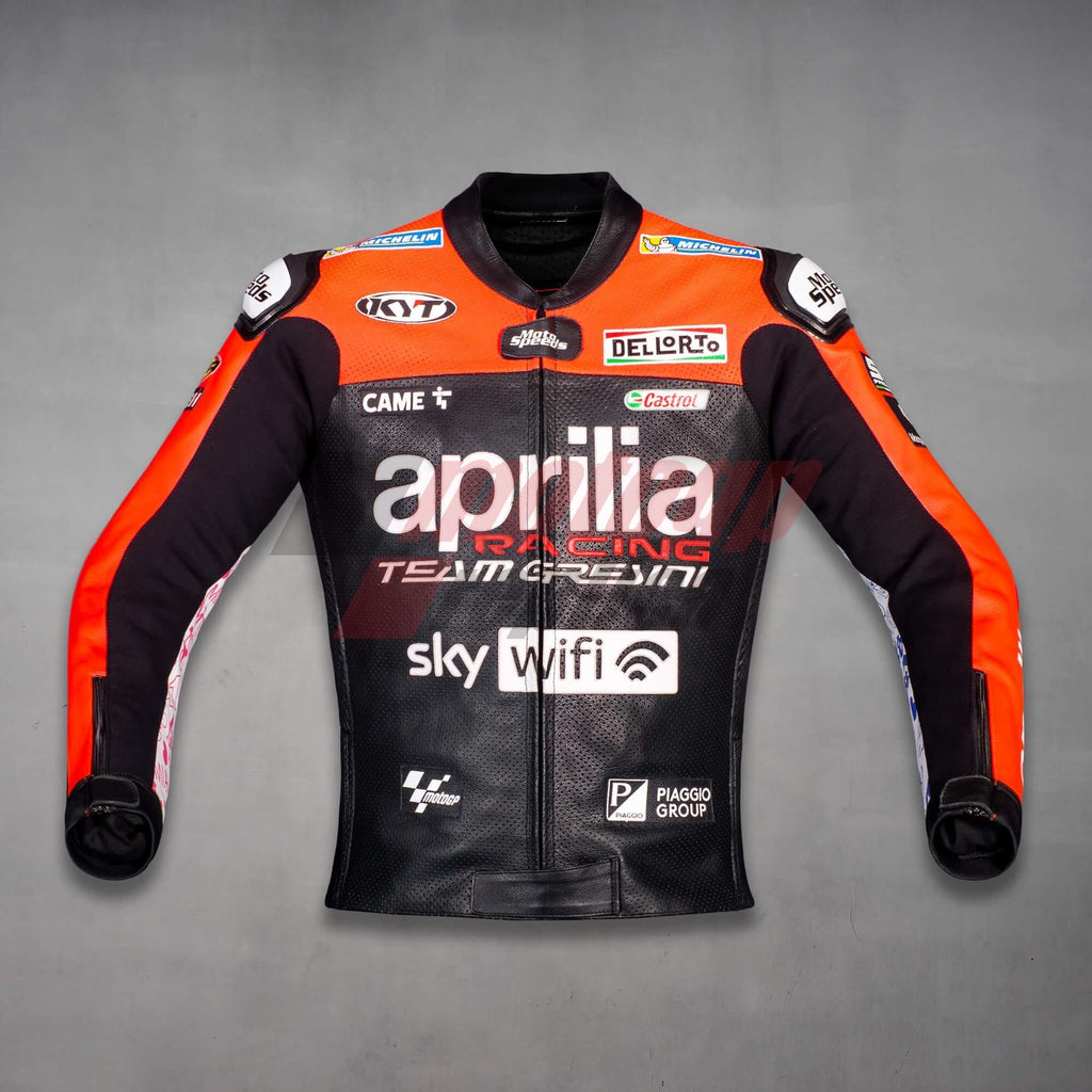 Aleix Espargaro Aprilia Racing Leather Jacket MotoGP 2022