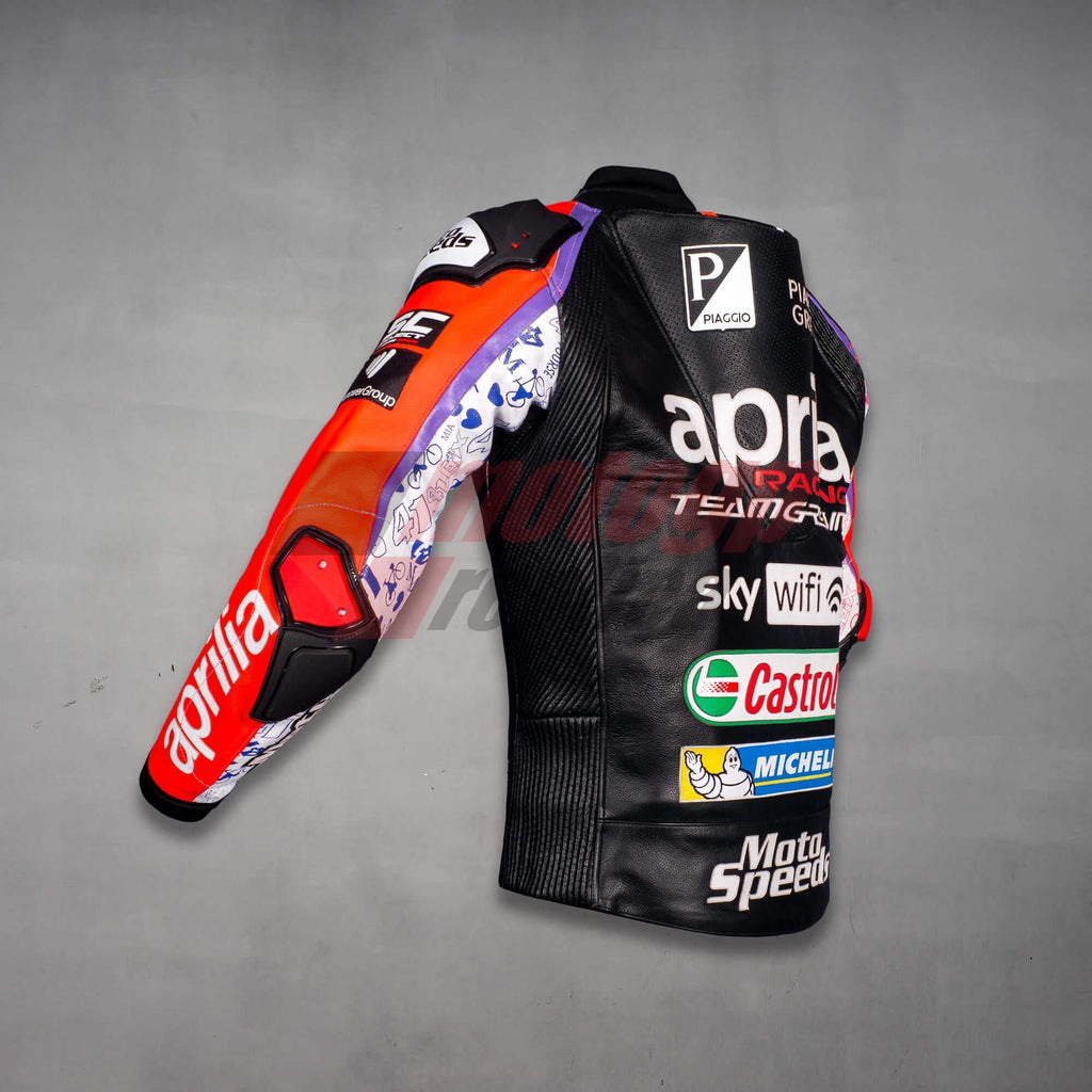 Aprilia Racing Leather Jackets MotoGP 22
