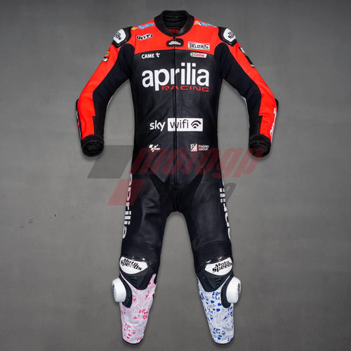 Aleix Espargaro Aprilia Racing Leather Suit MotoGP 2022