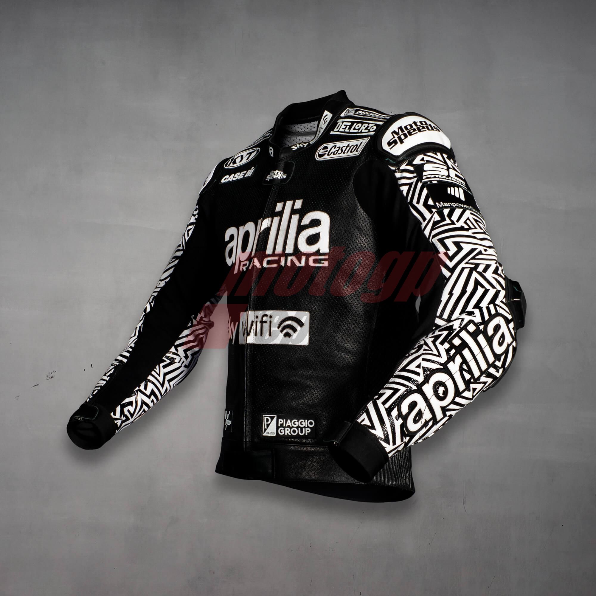 Black And White Motorcycle Jacket 2022