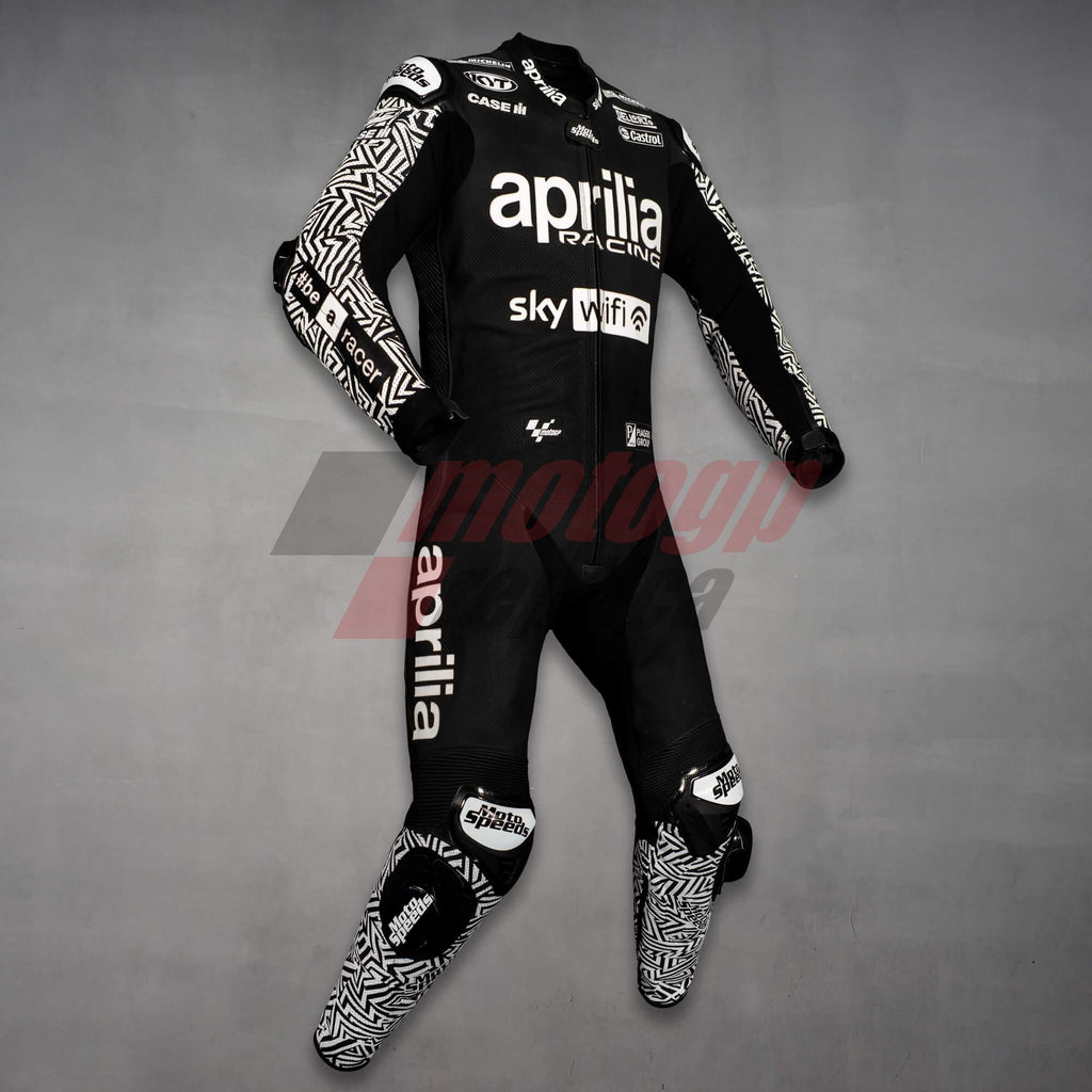 black biker suit